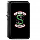 Southside Serpents - Oil Windproof Flip Top Black Lighters Briquet Encendedor 2