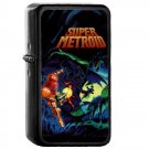 Super Metroid - Oil Windproof Flip Top Black Lighters Briquet Encendedor 2