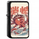 Takoyaki Attack - Oil Windproof Flip Top Black Lighters Briquet Encendedor 2