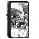 Anime Tallgeese Gundam Wing - Oil Windproof Flip Top Black Lighters Briquet Encendedor 2