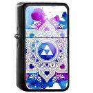 The Legend of Zelda Mandala - Oil Windproof Flip Top Black Lighters Briquet Encendedor 2