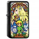 The Legend of Zelda - Oil Windproof Flip Top Black Lighters Briquet Encendedor 2