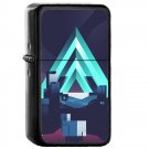 The Vault of Glass - Oil Windproof Flip Top Black Lighters Briquet Encendedor 2
