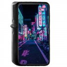 Tokyo A Neon Wonderland - Oil Windproof Flip Top Black Lighters Briquet Encendedor 2