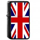 Union Jack Kingdom - Oil Windproof Flip Top Black Lighters Briquet Encendedor 2