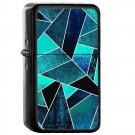 Wild Ocean - Oil Windproof Flip Top Black Lighters Briquet Encendedor 2