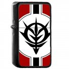 Anime Zeon Gundam Japanese Japan - Oil Windproof Flip Top Black Lighters Briquet Encendedor 2