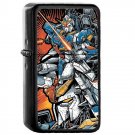 Anime Zeta Gundam Japanese Japan - Oil Windproof Flip Top Black Lighters Briquet Encendedor 2