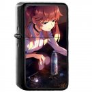 Grisaia No Kajitsu Matsushima Michiru - Oil Windproof Flip Top Black Lighters Briquet Encendedor 2