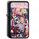 Hanabi Rin Naruto Uzumaki Haruno Sakura - Oil Windproof Flip Top Black Lighters Briquet Encendedor 2