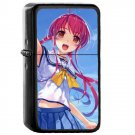 Misaki Kurehito Suiheisen - Oil Windproof Flip Top Black Lighters Briquet Encendedor 2