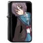 Nagato Yuuki Anime Girl - Oil Windproof Flip Top Black Lighters Briquet Encendedor 2