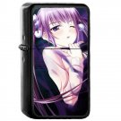 Yaneura No Kanojo - Oil Windproof Flip Top Black Lighters Briquet Encendedor 2