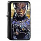 Black Panther Shuri Movie - Oil Windproof Flip Top Black Lighters Briquet Encendedor 6