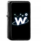 Waltonchain WTC Coin Cryptocurrency – Oil Windproof Flip Top Black Lighters 281
