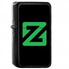 Zcoin XZC Coin Cryptocurrency – Oil Windproof Flip Top Black Lighters 297