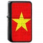 Vietnam Country National Emblem Flag - Oil Flip Top Black Lighters 2622
