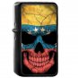 Venezuela Country National Emblem Flag - Oil Flip Top Black Lighters 2613
