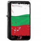 Bulgaria Country National Emblem Flag - Oil Flip Top Black Lighters 1239
