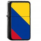 Colombia Country National Emblem Flag - Oil Flip Top Black Lighters 1347