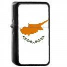 Cyprus Country National Emblem Flag - Oil Windproof Flip Top Black Lighters Briquet Encendedor 1403