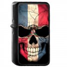 Dominican Republic Country National Emblem Flag - Oil Flip Top Black Lighters 1455
