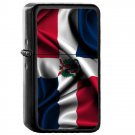 Dominican Republic Country National Emblem Flag - Oil Flip Top Black Lighters 1457