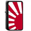 Japan Country National Emblem Flag - Oil Windproof Flip Top Black Lighters Briquet Encendedor 1799