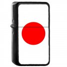 Japan Country National Emblem Flag - Oil Windproof Flip Top Black Lighters Briquet Encendedor 1804