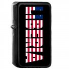 Liberia Country National Emblem Flag - Oil Windproof Flip Top Black Lighters Briquet Encendedor 1897