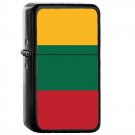 Lithuania Country National Emblem Flag - Oil Flip Top Black Lighters 1918