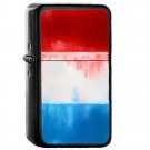 Luxembourg Country National Emblem Flag - Oil Flip Top Black Lighters 1930
