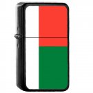 Madagascar Country National Emblem Flag - Oil Flip Top Black Lighters 1933