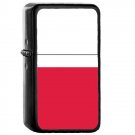 Poland Country National Emblem Flag - 	Oil Windproof Flip Top Black Lighters Briquet Encendedor 2207