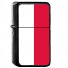 Poland Country National Emblem Flag - 	Oil Windproof Flip Top Black Lighters Briquet Encendedor 2209