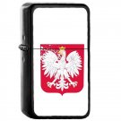 Poland Country National Emblem Flag - 	Oil Windproof Flip Top Black Lighters Briquet Encendedor 2210