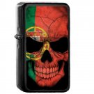 Portugal Country National Emblem Flag - Oil Flip Top Black Lighters 2215
