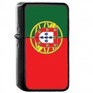 Portugal Country National Emblem Flag - Oil Flip Top Black Lighters 2216