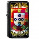 Portugal Country National Emblem Flag - Oil Flip Top Black Lighters 2226