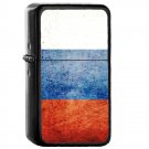 Russia Country National Emblem Flag - 	Oil Windproof Flip Top Black Lighters Briquet Encendedor 2245