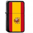Spain Country National Emblem Flag - 	Oil Windproof Flip Top Black Lighters Briquet Encendedor 2414