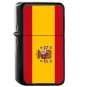Spain Country National Emblem Flag - 	Oil Windproof Flip Top Black Lighters Briquet Encendedor 2414