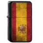 Spain Country National Emblem Flag - 	Oil Windproof Flip Top Black Lighters Briquet Encendedor 2415