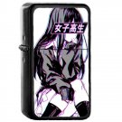 Aesthetic Japanese Girl   - 	Oil Windproof Flip Top Black Lighters Briquet Encendedor 261