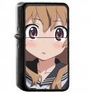 Aisaka Taiga Toradora - Oil Windproof Flip Top Black Lighters Briquet Encendedor 413