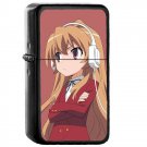 Aisaka Taiga Toradora - Oil Windproof Flip Top Black Lighters Briquet Encendedor 414