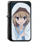 Aisaka Taiga Toradora - Oil Windproof Flip Top Black Lighters Briquet Encendedor 416