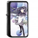 Akemi Homura - Oil Windproof Flip Top Black Lighters Briquet Encendedor 487