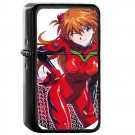 Asuka Shikinami Souryuu Langley - Oil Windproof Flip Top Black Lighters Briquet Encendedor 514