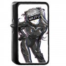 Asuka Shikinami Souryuu Langley - Oil Windproof Flip Top Black Lighters Briquet Encendedor 522